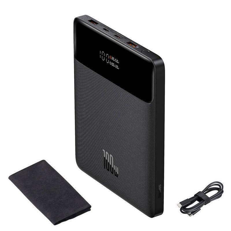 Baseus Blade Power Bank - Portabelt batteri - 20000mAh, 4xUSB Typ A/C, QC 3.0 / PD 100W - Action King