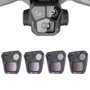 JSR Filter 4-pack - ND8/PL + ND16/PL + ND32/PL + ND64/PL till DJI Mavic 3 Pro - Kit - Action King