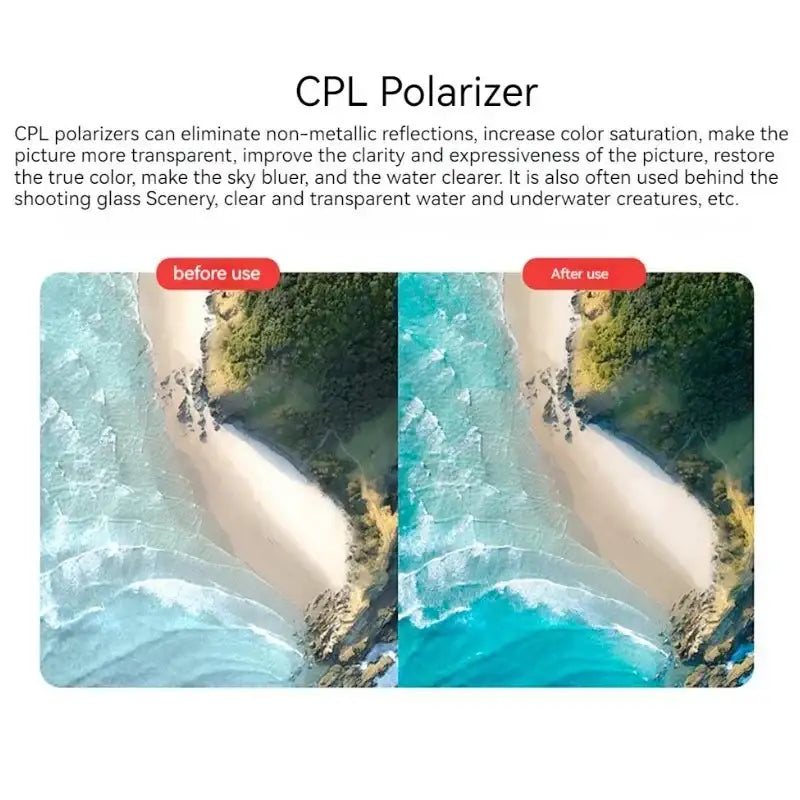 JSR CPL-Filter till DJI Air 3 - Action King