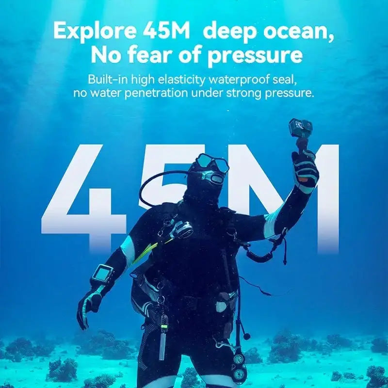 Telesin Vattentätt skal med dubbla bakdörrar till GoPro Hero13/12/11/10/9 Black - Action King