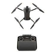 Klistermärke / Skin till DJI Mini 4 Pro + RC 2 - Svart - Action King