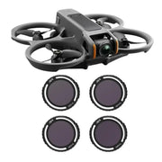 JSR Filter 4-pack - ND8/PL + ND16/PL + ND32/PL + ND64/PL till DJI Avata 2 - Kit - Action King