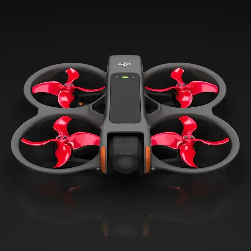 Master Airscrew DJI Avata 2 Upgrade Propellers - 4-Blad Propeller till DJI Avata 2 - Röd - Kit 4-Pack - Action King