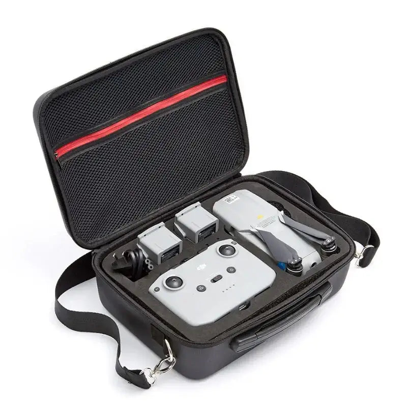 Väska till DJI Mavic Air 2 / Air 2S och tillbehör - Svart / Röd - Action King