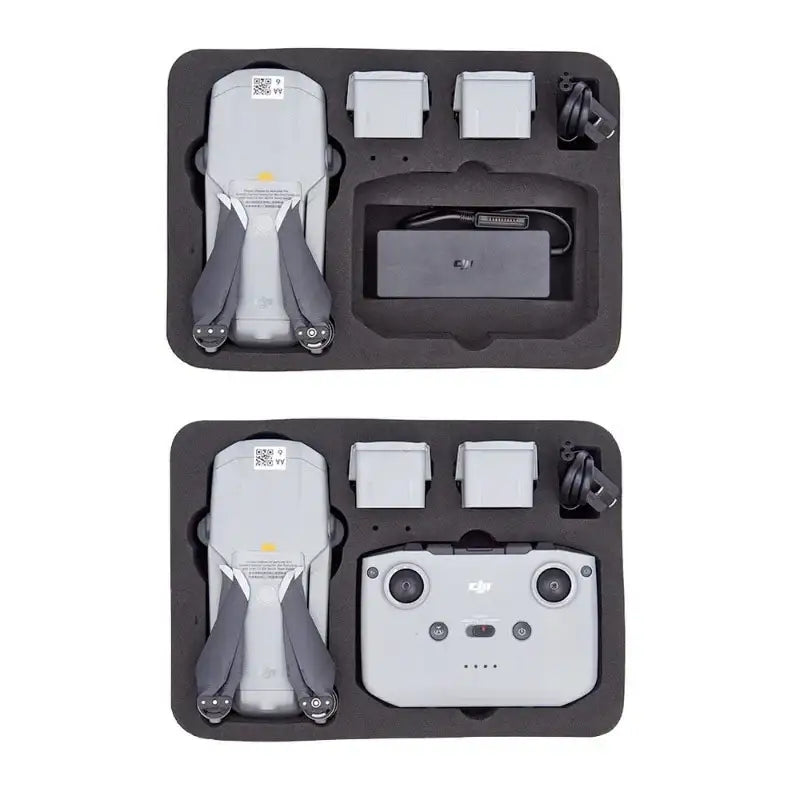 Väska till DJI Mavic Air 2 / Air 2S och tillbehör - Svart / Röd - Action King