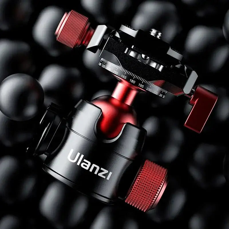 Ulanzi U-70 Kulledsfäste Vlog med tillbehörshållare 360 grader - Aluminium - Action King