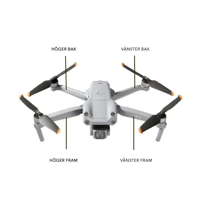 Motorarm till DJI Air 2S - Höger Bak - Action King