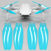 Master Airscrew - DJI Mini 2 / SE / 4K Stealth Upgrade Propellers - Propeller till DJI Mini 2 / SE / 4K - Blå - Kit 4-Pack - Action King