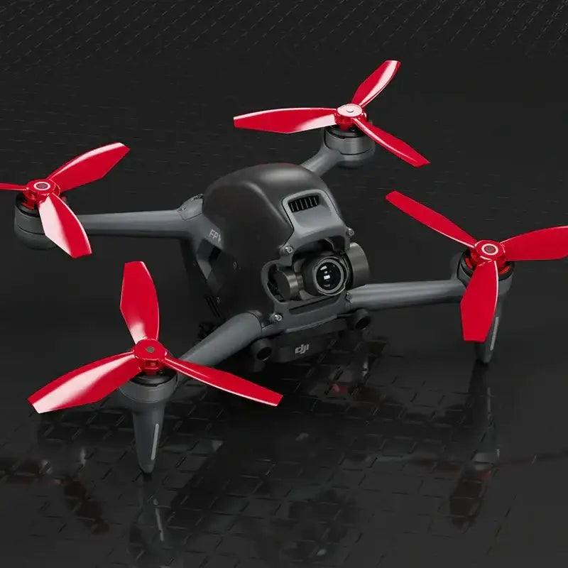 Master Airscrew - Ludicrous Upgrade Propeller till DJI FPV - Röd - Kit 4-Pack - Action King