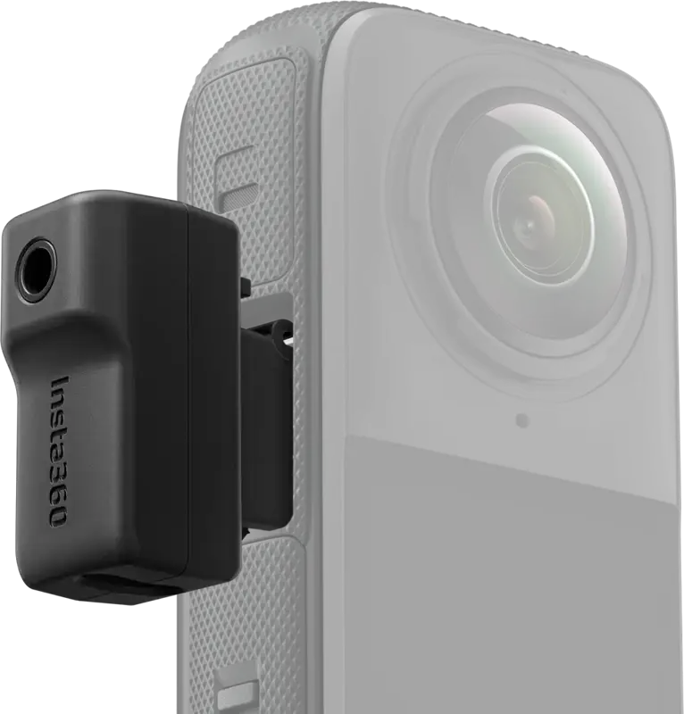 Insta360 X4 mic adapter - Insta360 X4 Ljudadapter för Extern Mikrofon
