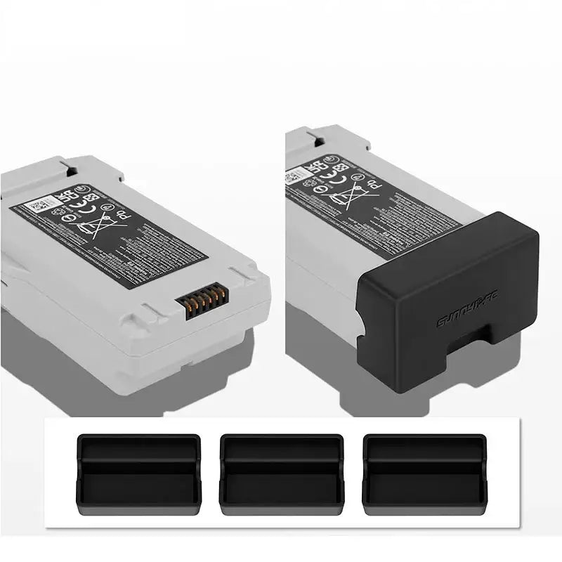 Skydd / Plugg för batterikontakter till DJI Mini 4 Pro / Mini 3 Pro / Mini 3 - Silikon - 3-pack - Action King