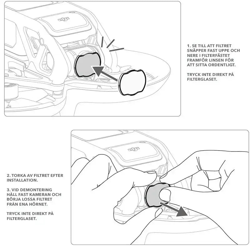 JSR Filter 4-pack - ND8/PL + ND16/PL + ND32/PL + ND64/PL V2 till DJI Avata - Kit - Action King