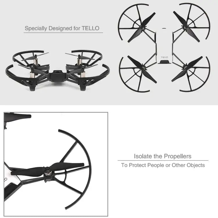 4 PCS Propeller Protective Covers for DJI TELLO Drone - Action King