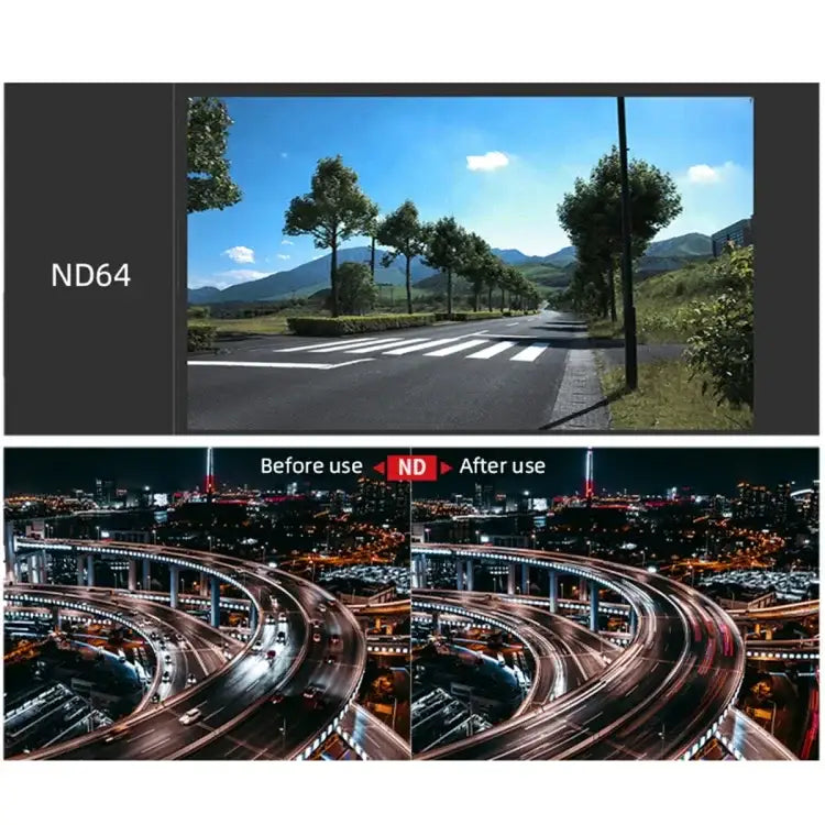 JSR KB Series ND64 Lens Filter for GoPro HERO13 Black /12 Black /11 Black /10 Black /9 Black - Action King