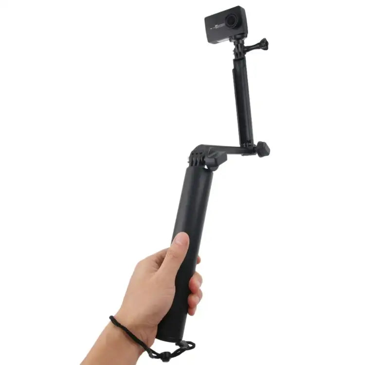 3-Way Monopod + Magic Mount Selfie Stick for GoPro, Insta360, DJI and Other Action Cameras, Length: 24.5-63cm - Action King