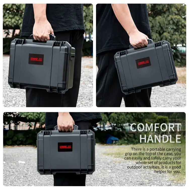 For Insta360 X4 STARTRC Waterproof EVA ABS Dual-layer Suitcase Storage Box - Action King