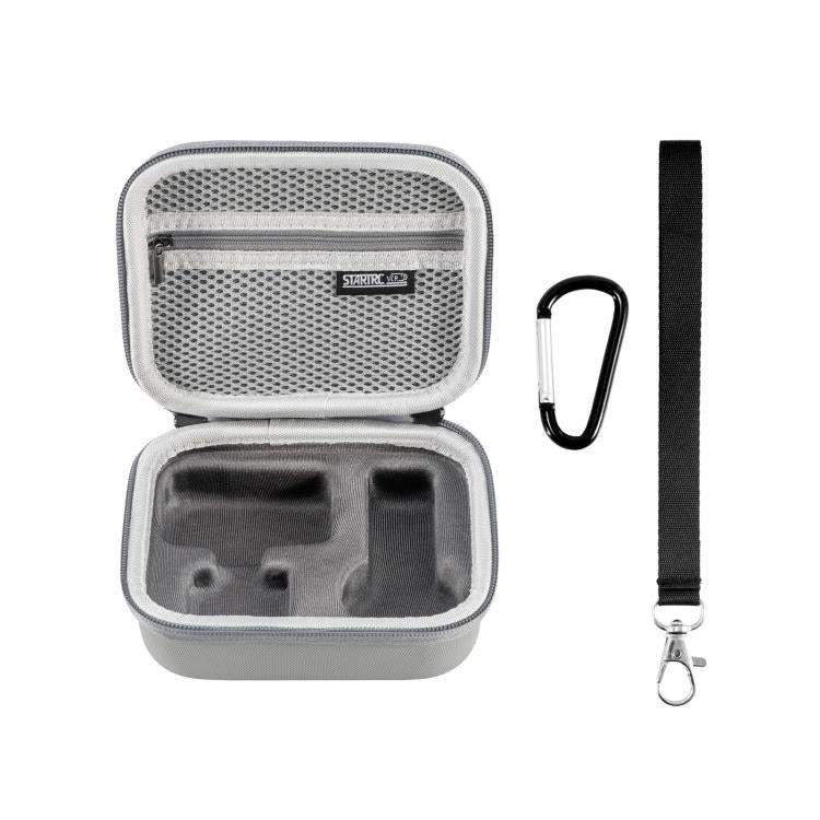 For Insta360 GO Ultra STARTRC Standard Portable Protective Box Diamond Texture PU Storage Bag - Action King