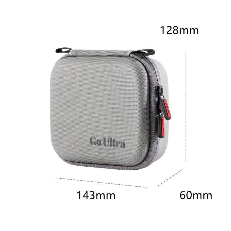 For Insta360 GO Ultra STARTRC Standard Portable Protective Box Diamond Texture PU Storage Bag - Action King