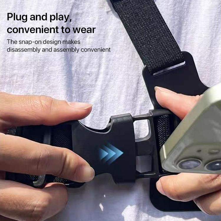 Bröstsele till GoPro, Insta360 & DJI – Stabilt handsfree-fäste för actionkameror - Action King