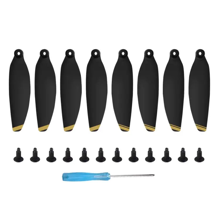 Propeller till DJI Mavic Mini - ersätter 4726F - Kit 4-Pack - Svart/Silver - Action King