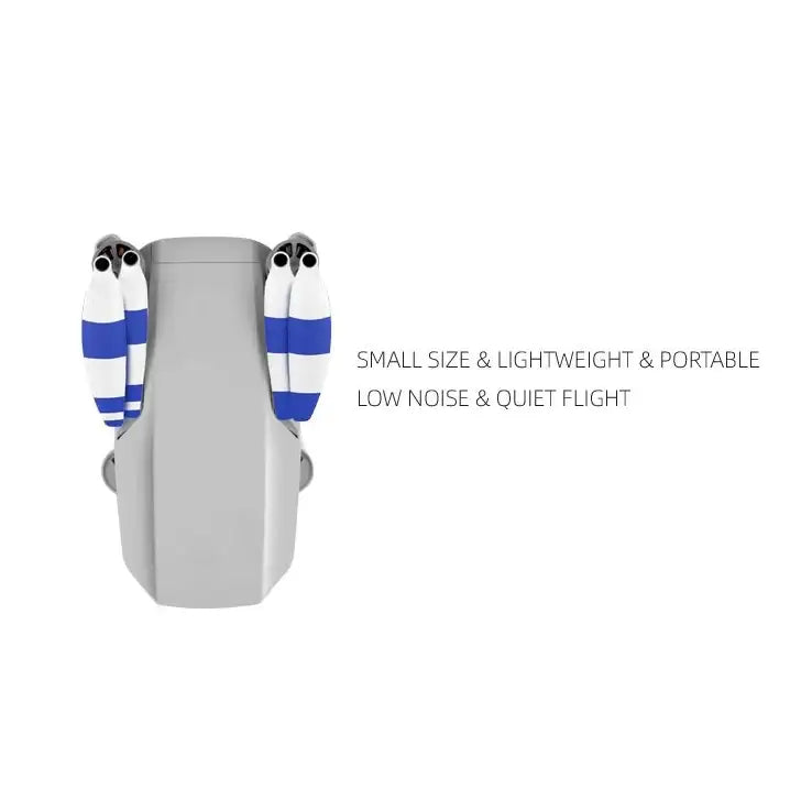 Propeller till DJI Mavic Mini - ersätter 4726F - Kit 4-Pack - Svart/Silver - Action King