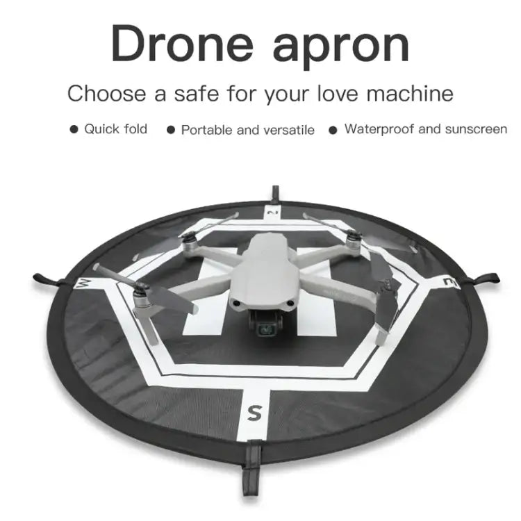 RCGEEK 55cm Round Portable Parking Apron Foldable Landing Pad for DJI Mavic Mini / Air 2S / FPV - Action King