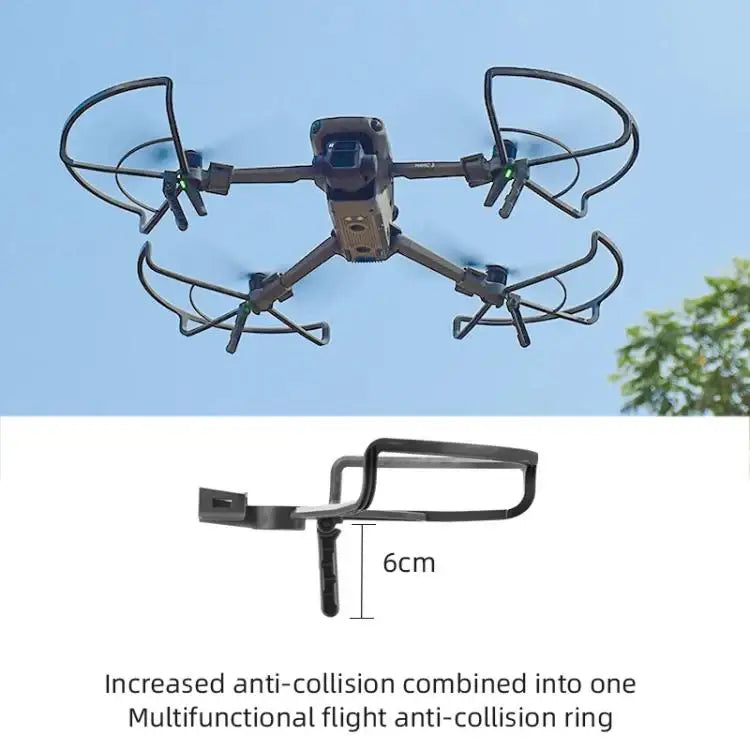 For DJI Mavic 3 / 3 Pro BRDRC Drone Propeller Protective Guard Anti-collision Ring - Action King