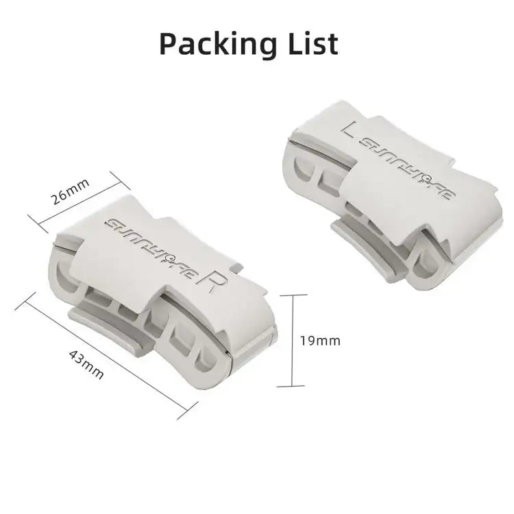 For DJI Flip Sunnylife Anti-shake Arm Buckle Fixing Integrated Buckle Quick Release Anti-Collision Buckle - Action King