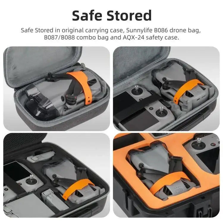 Integrerat Gimbalskydd för DJI Mini 5 Pro v1 – skyddar kamera och gimbal under transport.