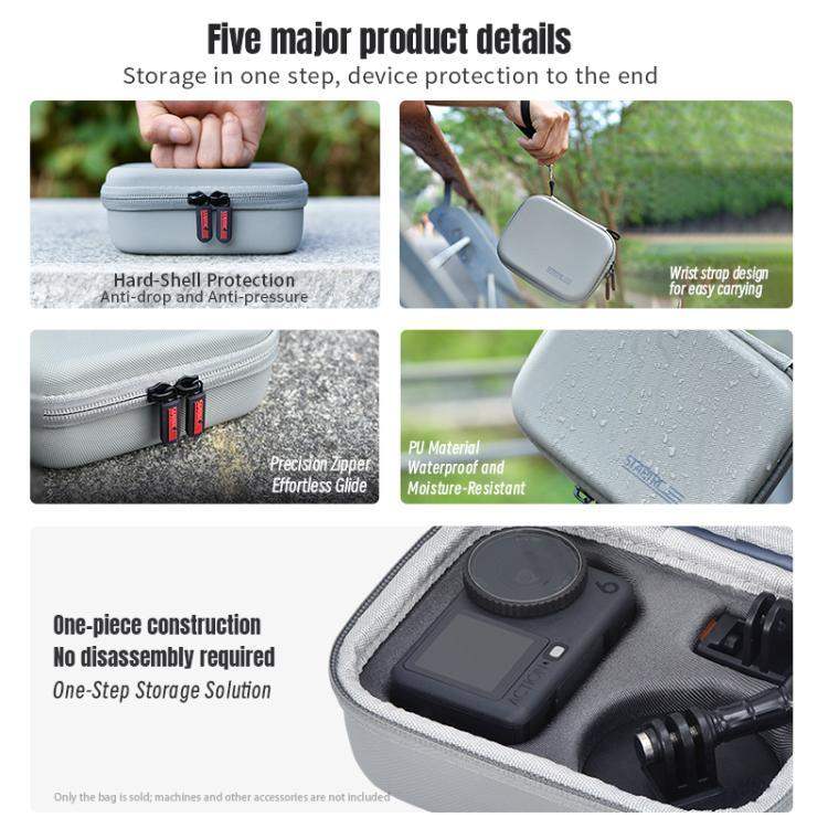 Osmo Action 6 Komboväska: robust skydd och organiserad förvaring för din kamera och tillbehör.