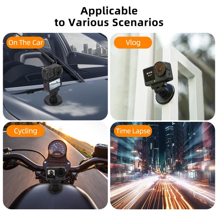 Magnetiskt Snabbfäste till Osmo Action 6 och Osmo Nano