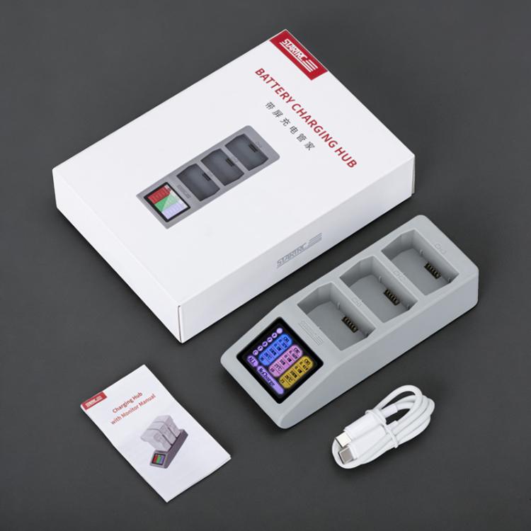 DJI Mini 5 Pro / Mini 4 / Mini - Trippel Batteriladdare för DJI Mini