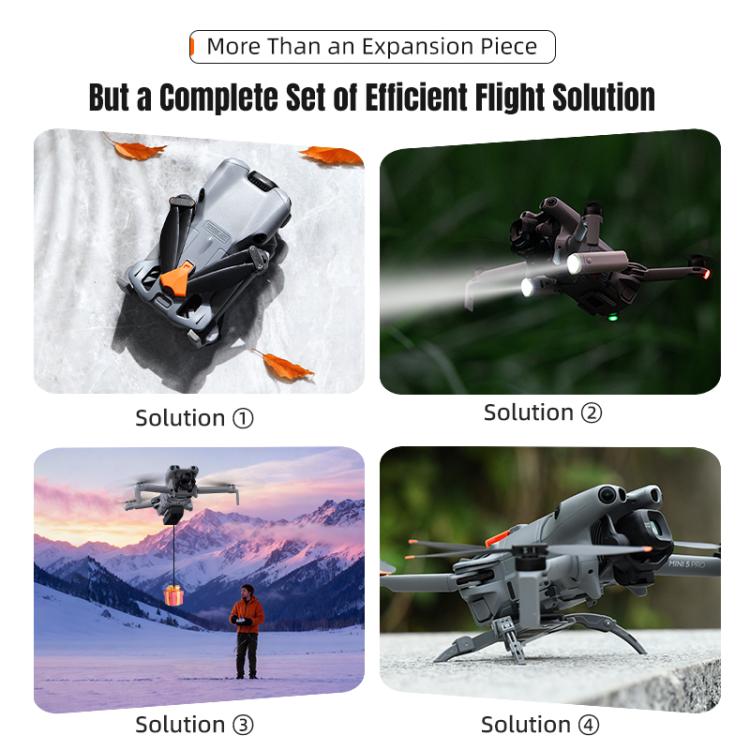 STARTRC LED Kastsystem för DJI Mini 5 Pro