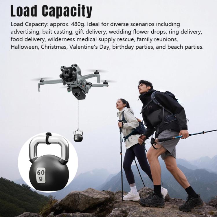 STARTRC LED Kastsystem för DJI Mini 5 Pro