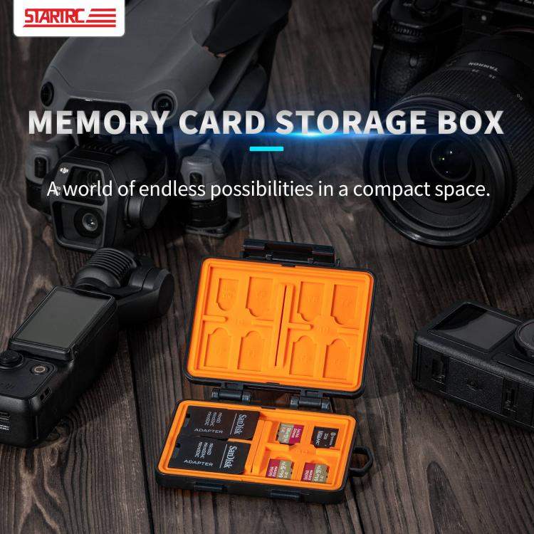 STARTRC V1 Flash Card Box SD / TF Memory Card Storage Case For DJI - Action King