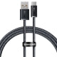 Baseus 100W USB to Type-C / USB-C Dynamic Series Fast Charging Data Cable, Length:1m(Dark Grey Blue)