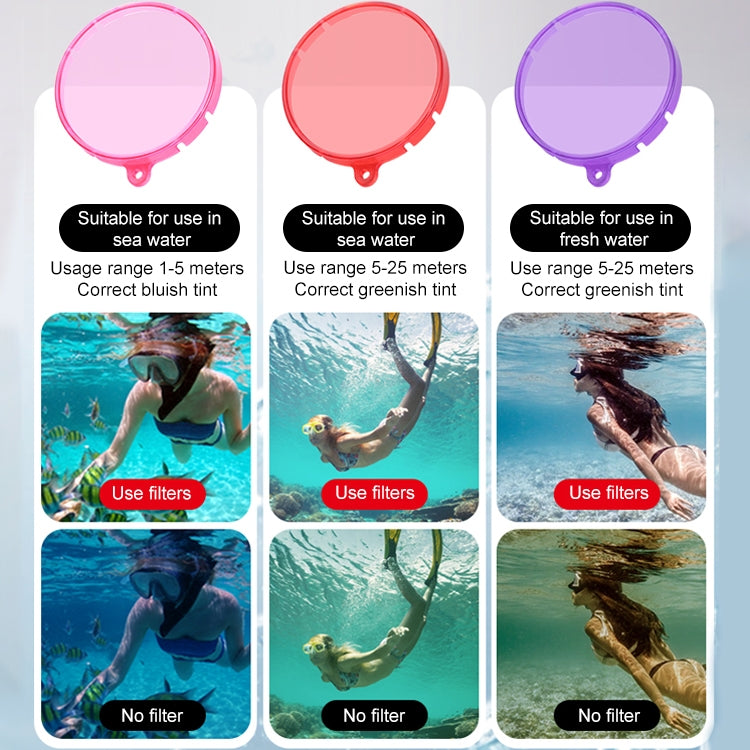 Insta360 GO 3 Tauchfilter für fantastische Unterwasseraufnahmen