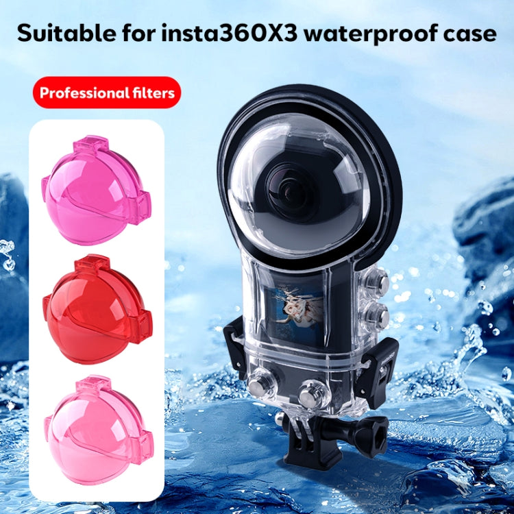 Insta360 X3 dykfilter: Förbättrar färger och skärpa under vattnet. Maxa undervattensfotografering!
