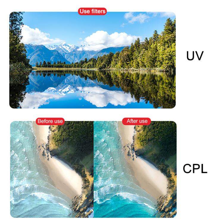 Filterkit för DJI Mini 5 Pro JSR KB Series Drönare