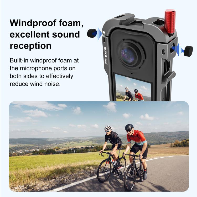 Robust Metallbur för Insta360 X4 Skydd