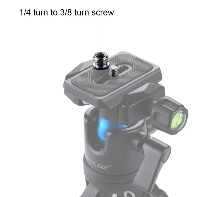 Adapter skruv 1/4 - PULUZ Gängadapter 1/4 till 3/8 tum