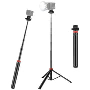 PULUZ Telescopic Tripod 2m – Versatility and Stability