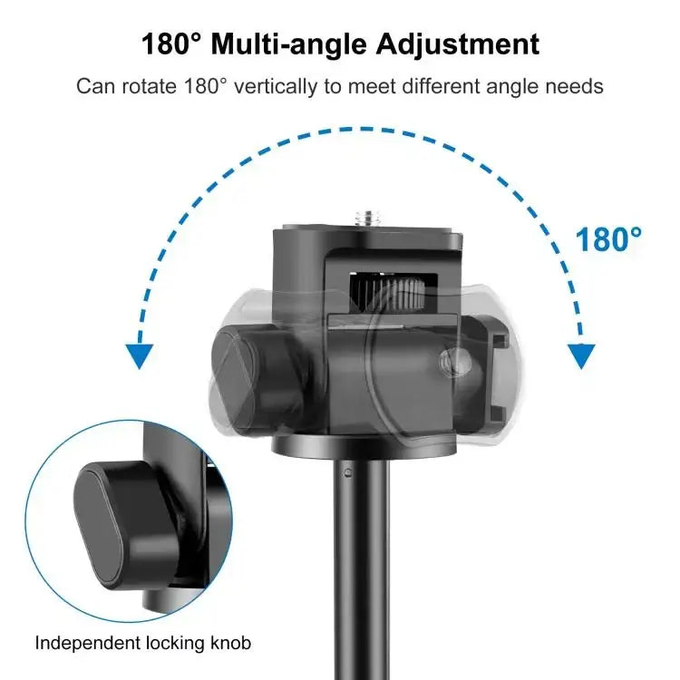 PULUZ Telescopic Tripod 2m – Versatility and Stability