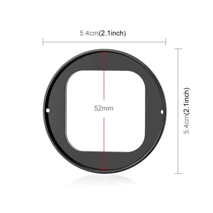 PULUZ 52mm UV Filter Adapter Ring med Linskydd – För Insta360 Ace Pro 2 - Action King