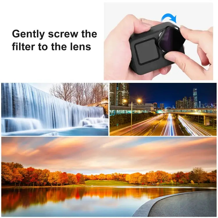 PULUZ Action Camera ND32 Lens Filter For GoPro Hero11 Black / Hero11 Black mini / HERO10 Black / HERO9 Black - Action King