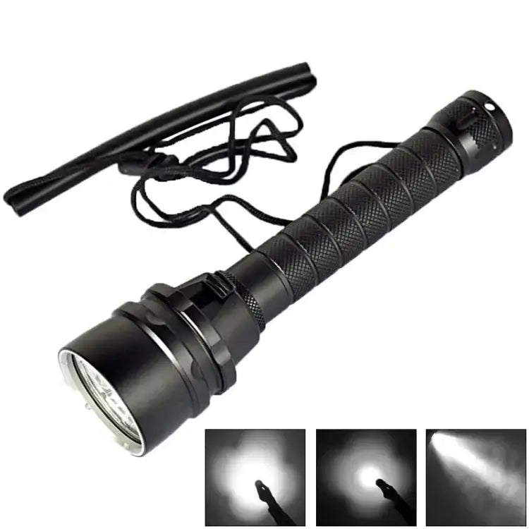 Leistungsstarke Taucherlampe 6800LM für Unterwasserabenteuer