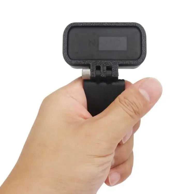 Actionkamera hattfäste för DJI Osmo Nano. Svart, montera kamera på hattbrätte.