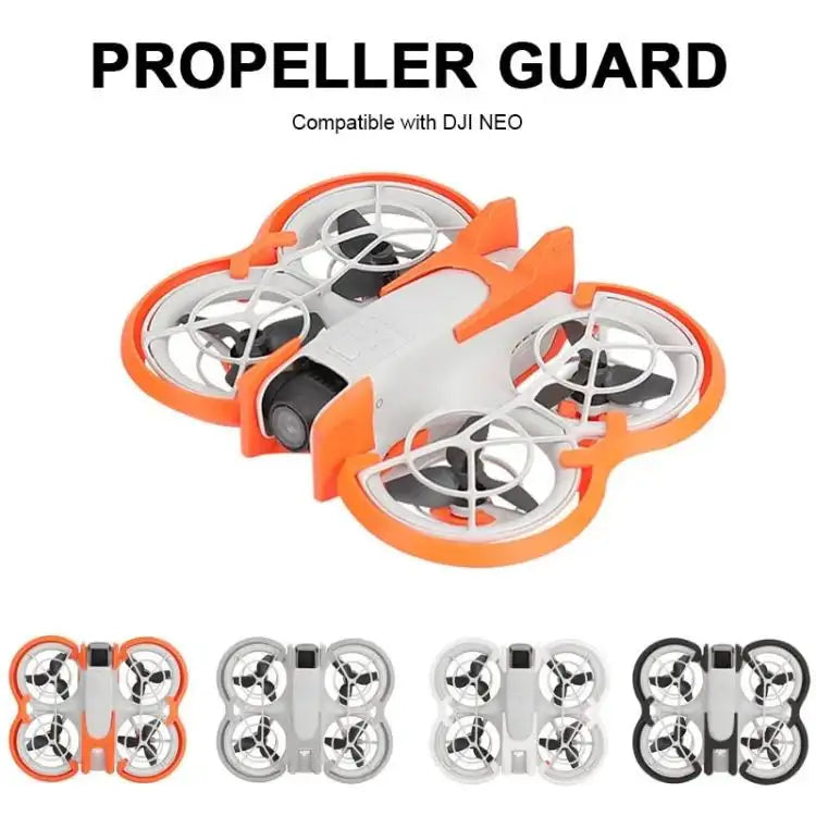 DJI Neo Propellerskydd: Svart skydd för drönarpropellrar, förhindrar skador vid flygning. Skyddar din drönare.