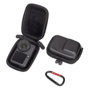 Svart stötsäker miniväska för DJI Osmo Action 6 kamera, perfekt för säker transport.