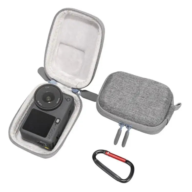 DJI Osmo Action 6 väska - Stötsäker miniväska skyddar din DJI Osmo Action 6 kamera & tillbehör.